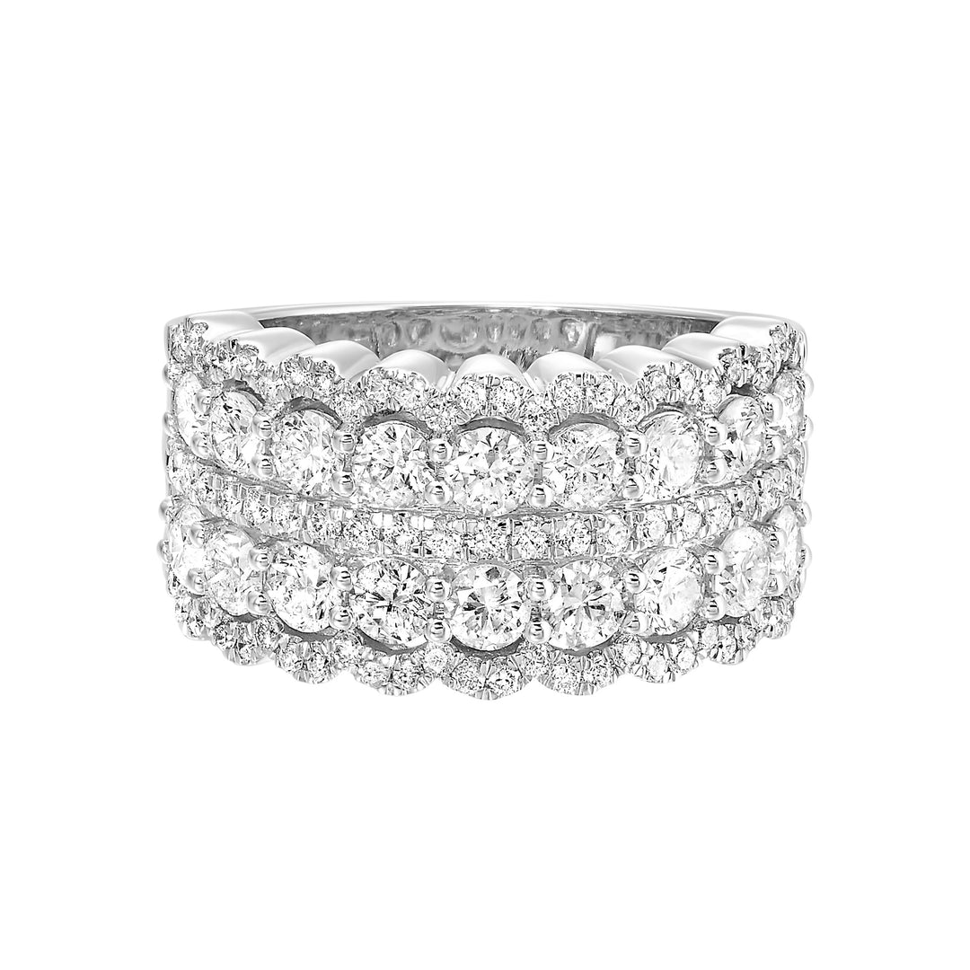 14Kt White Gold Diamond 2Ctw Ring