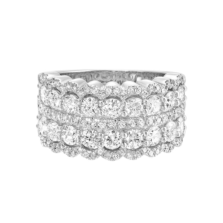 14Kt White Gold Diamond 2Ctw Ring