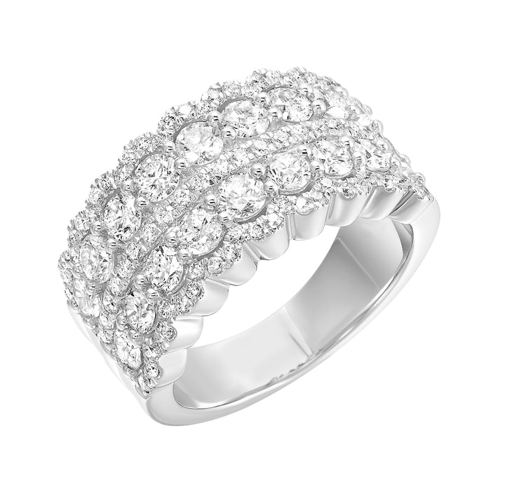 14Kt White Gold Diamond 2Ctw Ring