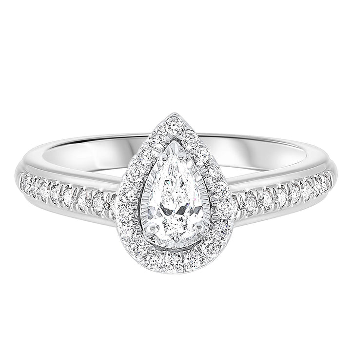 14Kt White Gold Diamond 1/2Ctw Ring