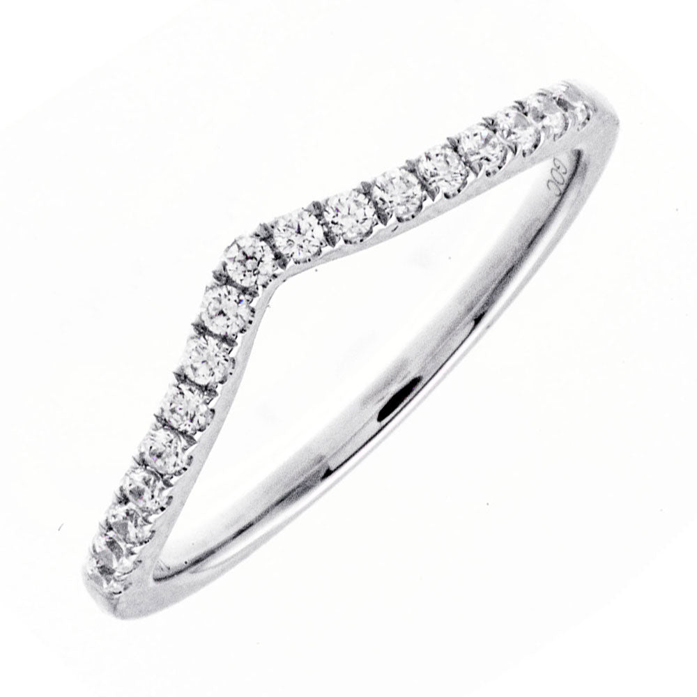 14Kt White Gold Diamond 1/5Ctw Ring