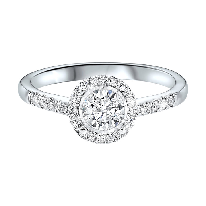 14Kt White Gold Diamond 1/2Ctw Ring