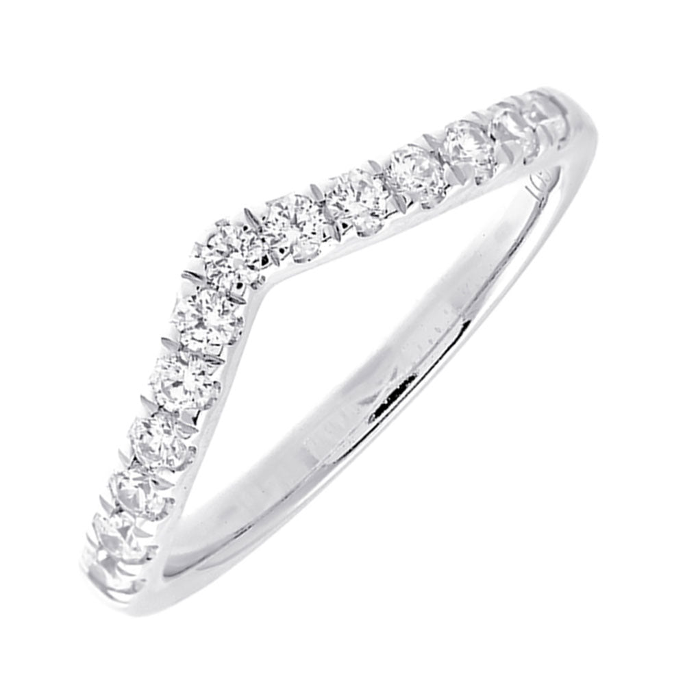 14Kt White Gold Diamond 3/8Ctw Ring