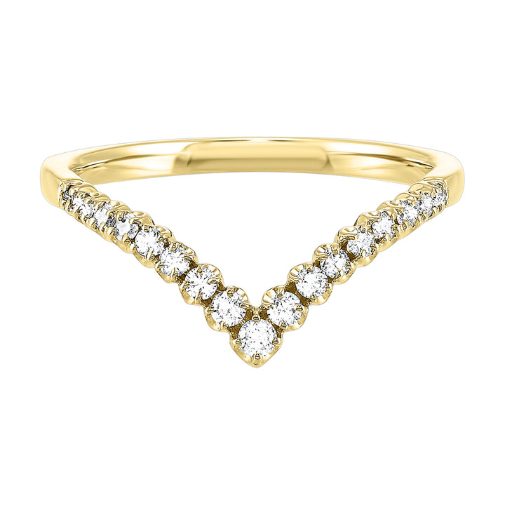 10Kt Yellow Gold Diamond 1/5Ctw Ring