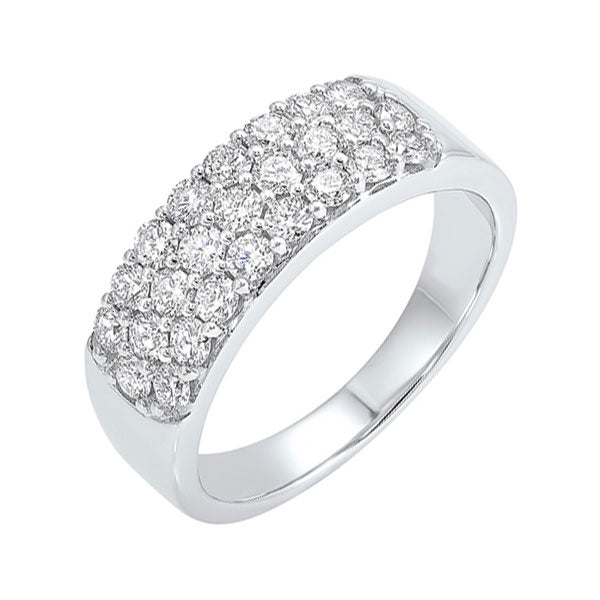 14Kt White Gold Diamond 1Ctw Ring