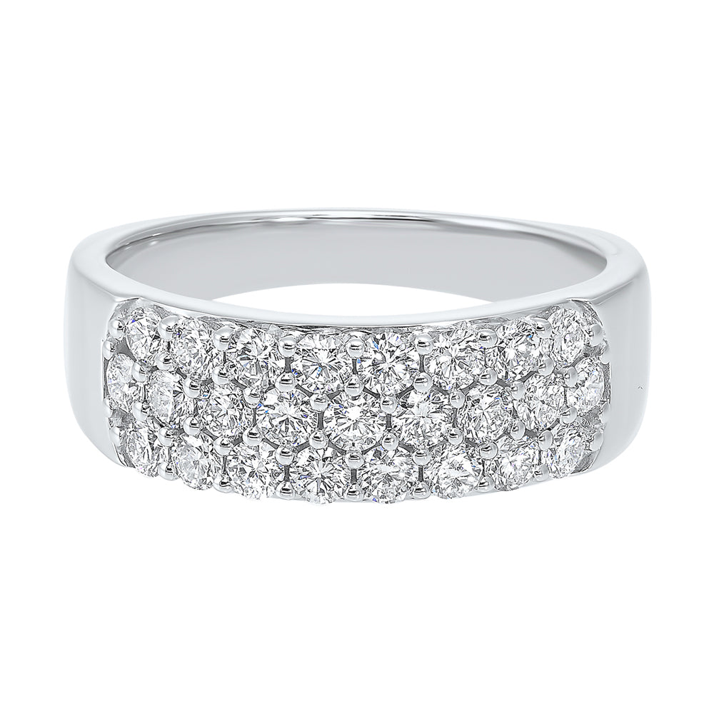 14Kt White Gold Diamond 1Ctw Ring