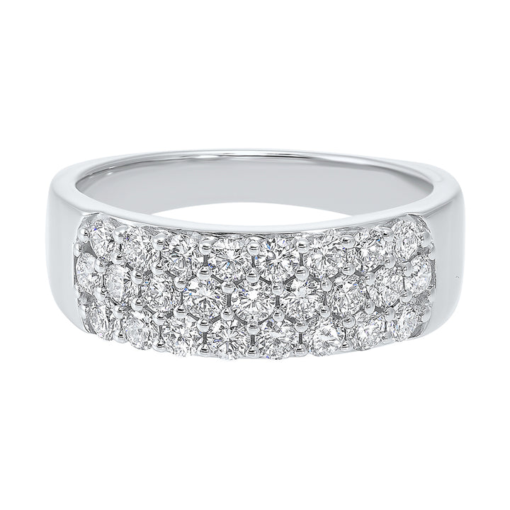14Kt White Gold Diamond 1Ctw Ring