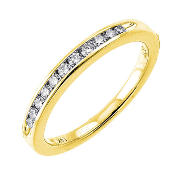 14Kt Yellow Gold Diamond 1/4Ctw Ring
