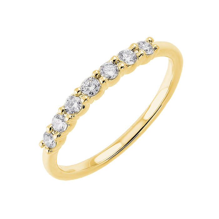14Kt Yellow Gold Diamond 1/4Ctw Ring