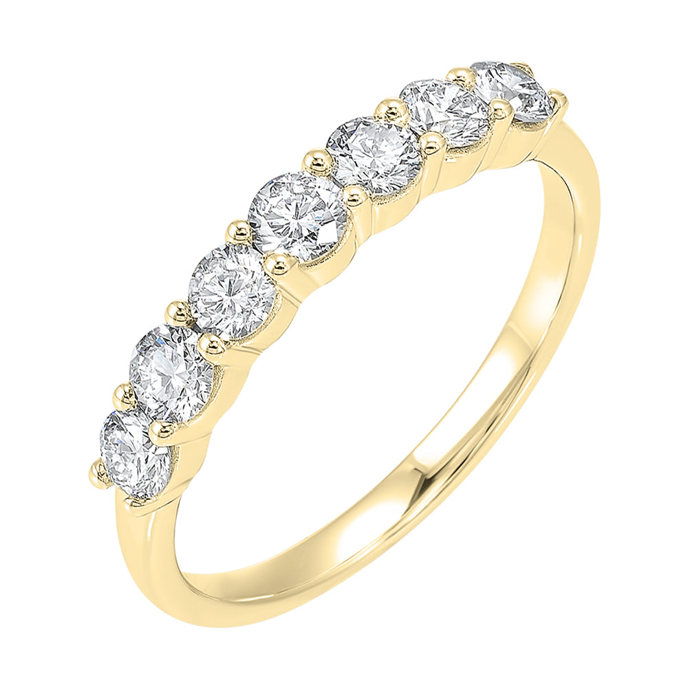 14Kt Yellow Gold Diamond 1Ctw Ring