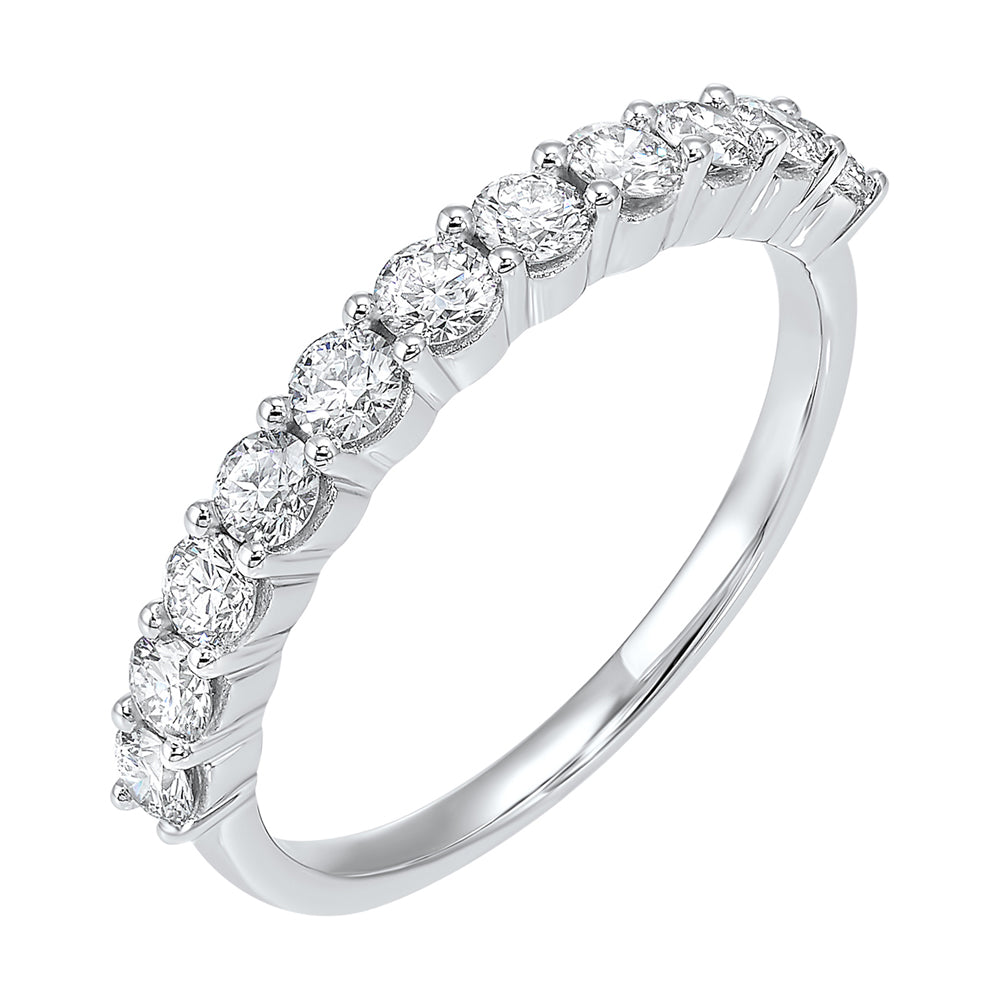 14Kt White Gold Diamond 3/4Ctw Ring