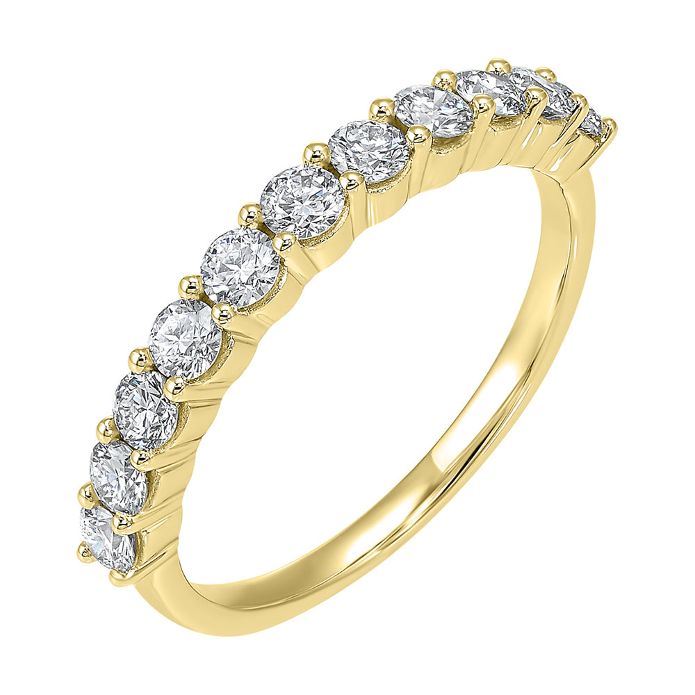 14Kt Yellow Gold Diamond 3/4Ctw Ring