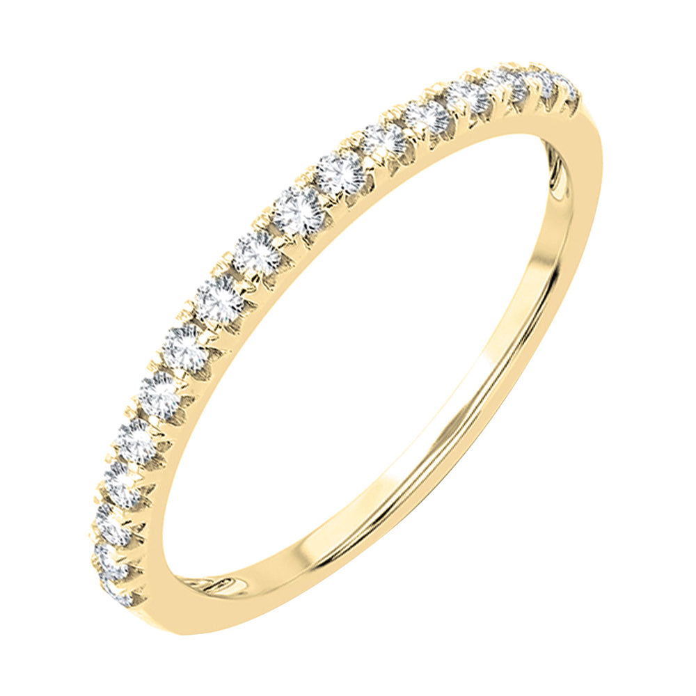 14Kt Yellow Gold Diamond 1/4Ctw Ring