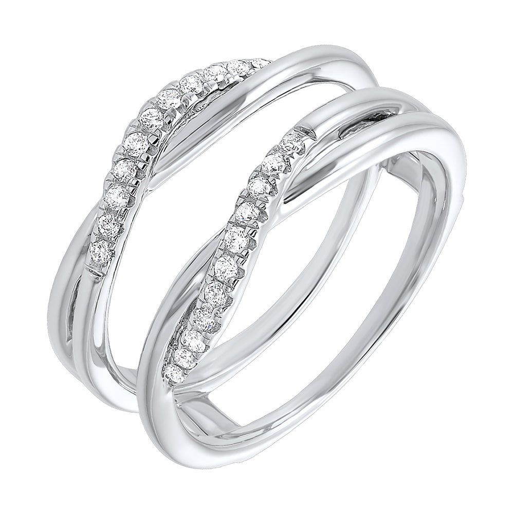 14Kt White Gold Diamond 1/7Ctw Ring
