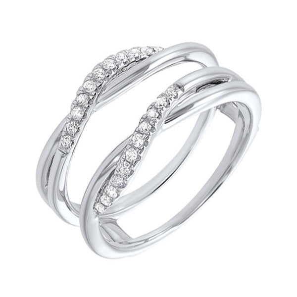 14Kt White Gold Diamond 1/7Ctw Ring
