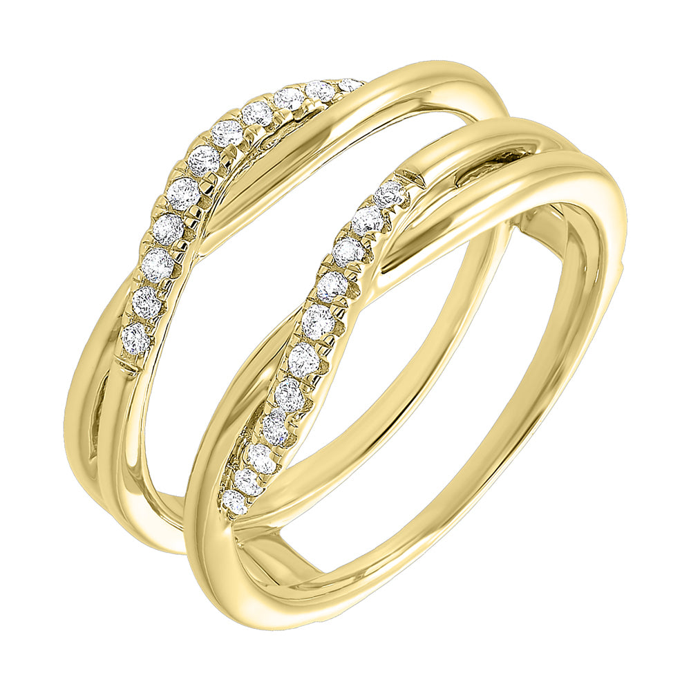 14Kt Yellow Gold Diamond 1/7Ctw Ring
