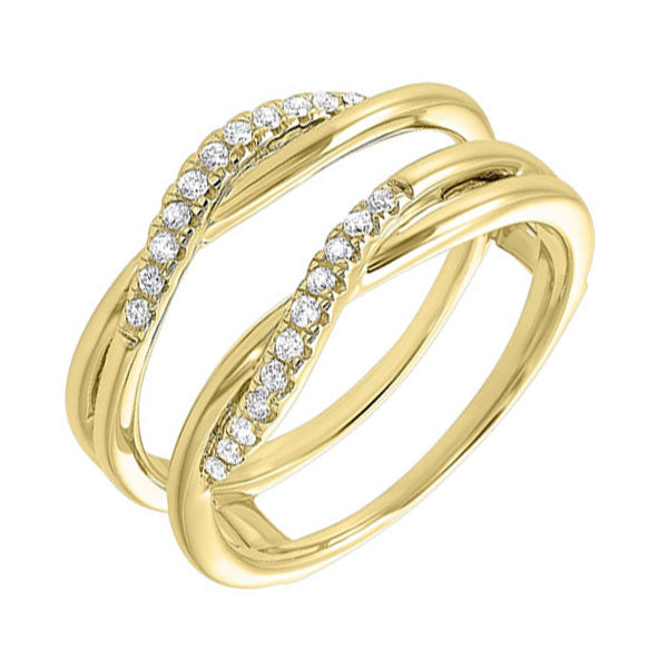 14Kt Yellow Gold Diamond 1/7Ctw Ring