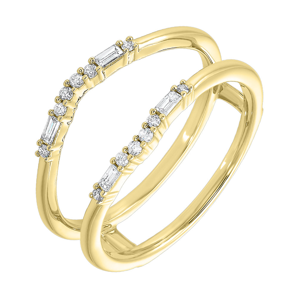 14Kt Yellow Gold Diamond 1/7Ctw Ring