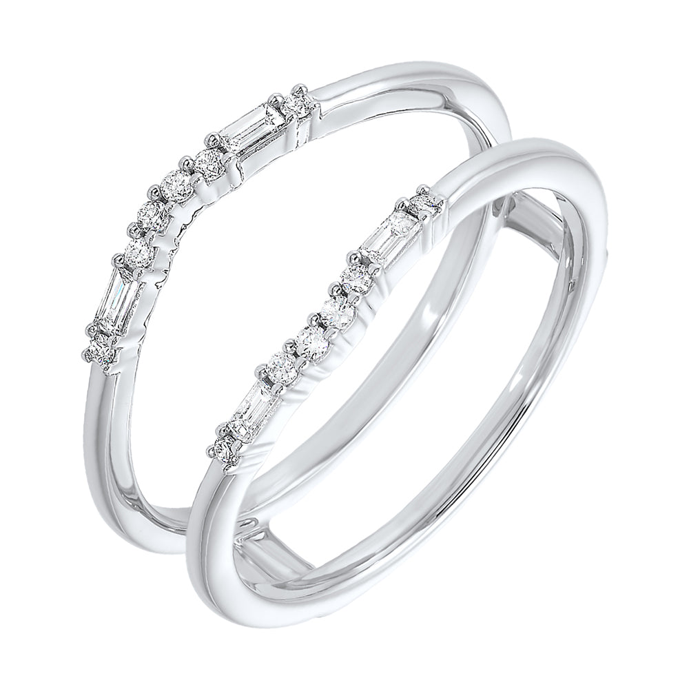 14Kt White Gold Diamond 1/7Ctw Ring