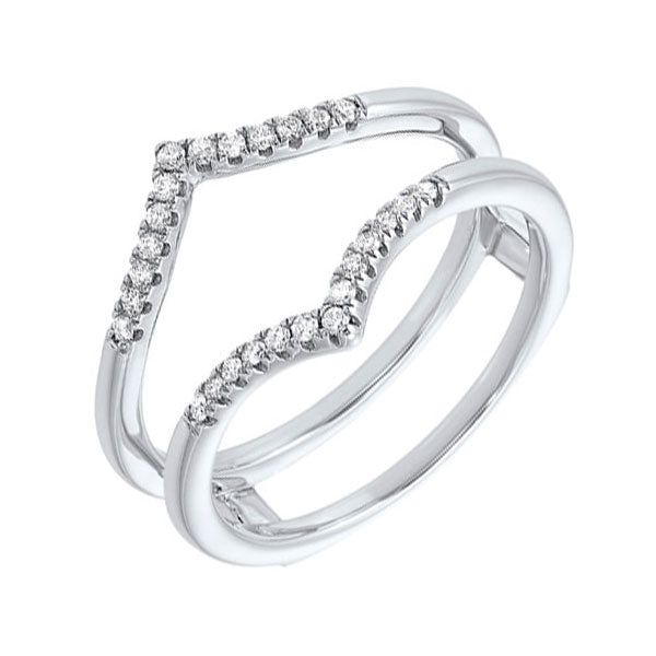 14Kt White Gold Diamond 1/7Ctw Ring