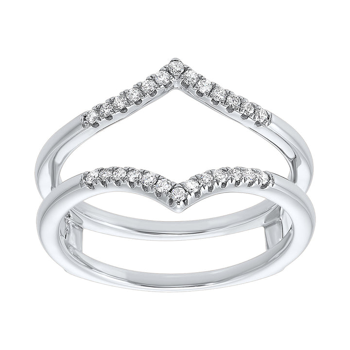 14Kt White Gold Diamond 1/7Ctw Ring