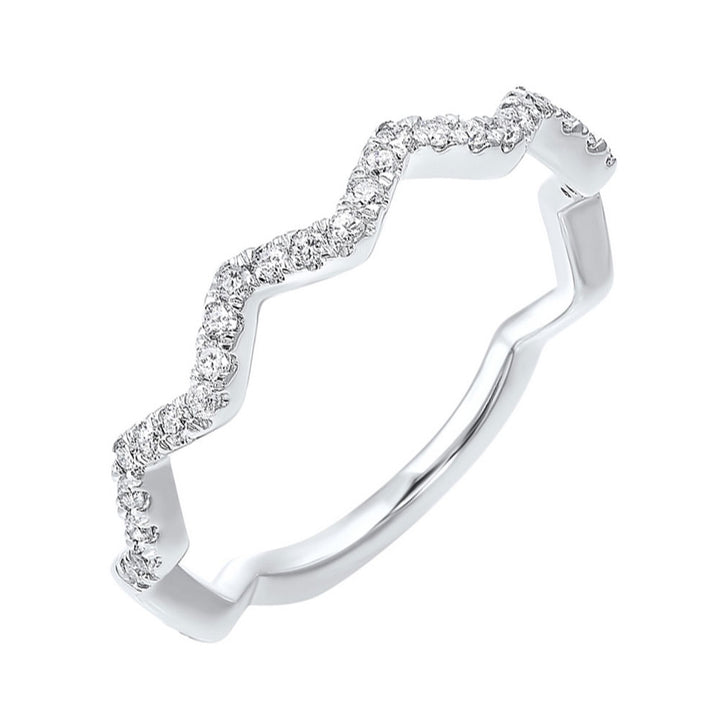 14Kt White Gold Diamond 1/5Ctw Ring