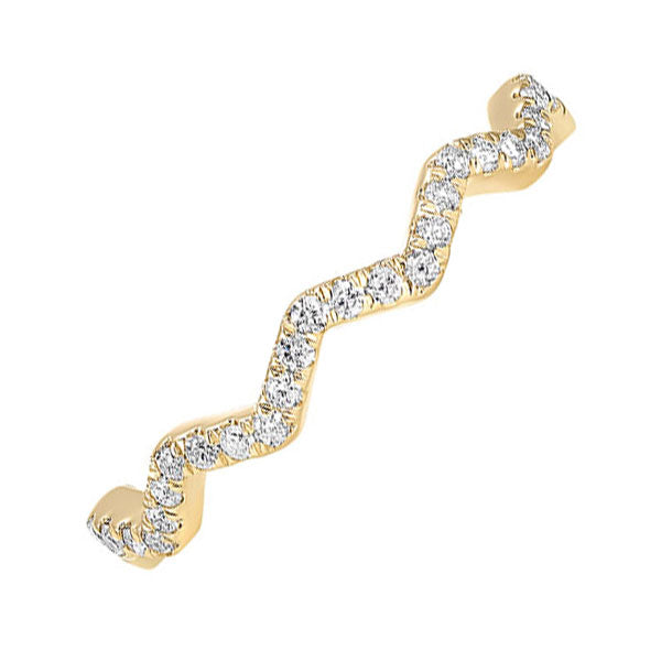14Kt Yellow Gold Diamond 1/5Ctw Ring
