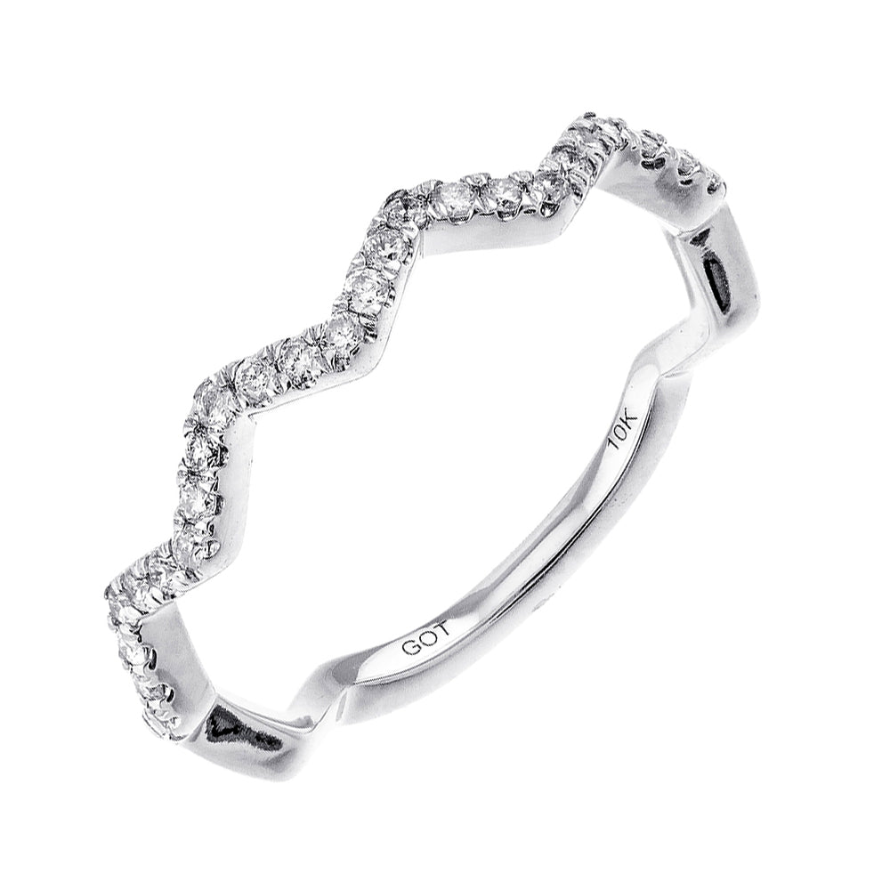 Silver Yellow Ring
