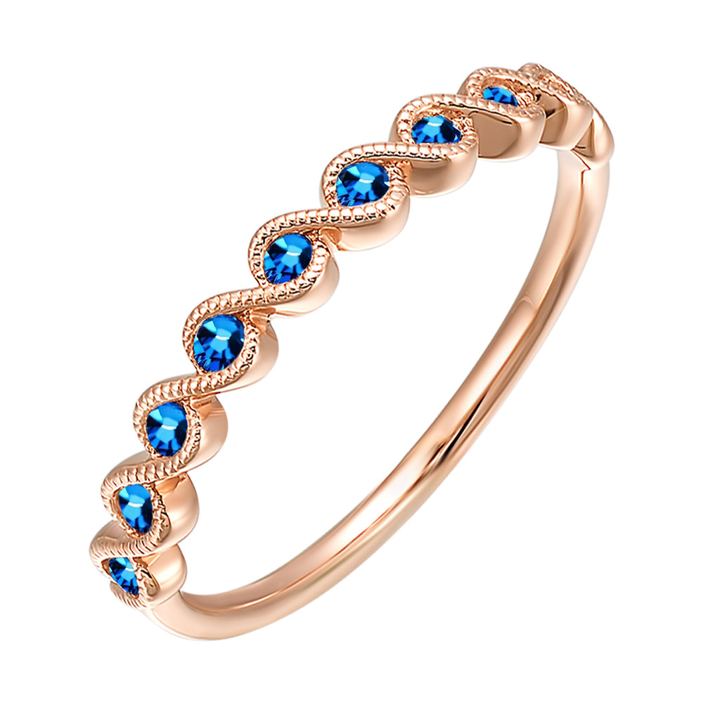 10Kt Rose Gold Diamond 1/6Ctw Ring