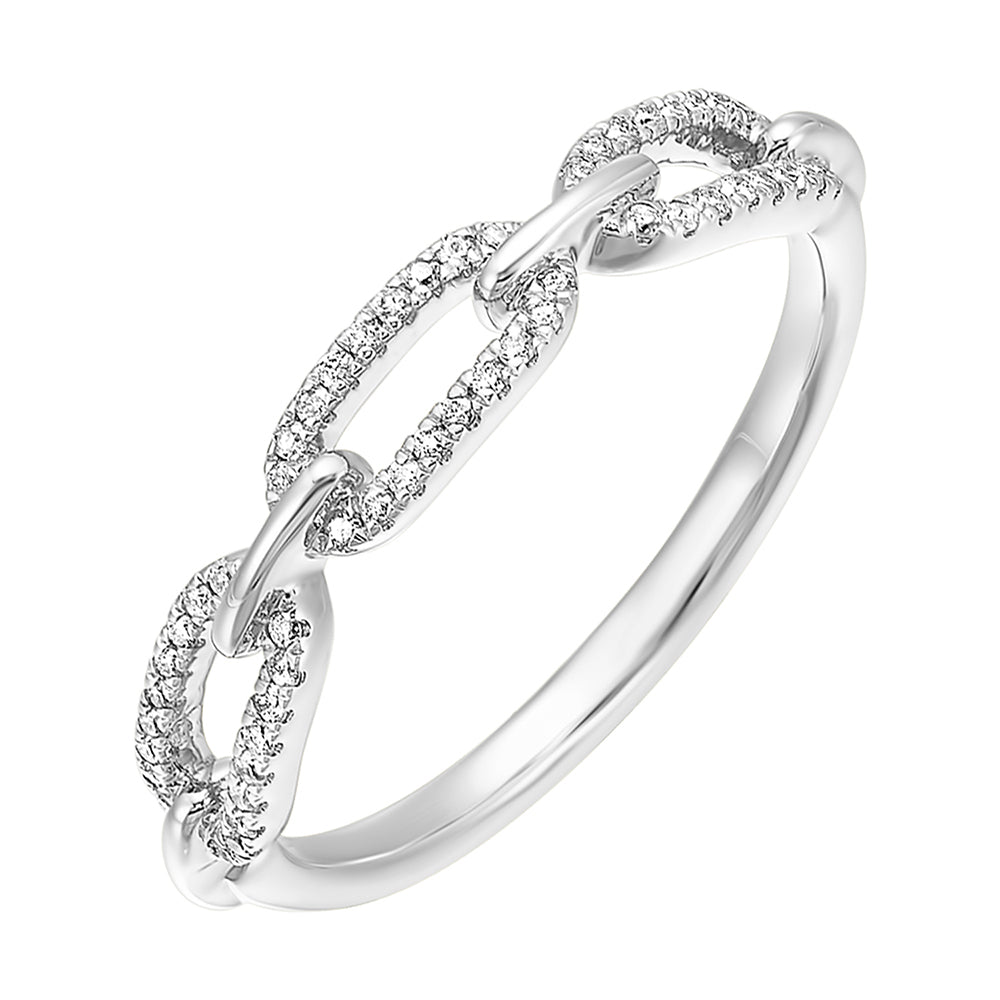 10Kt White Gold Diamond 1/7Ctw Ring