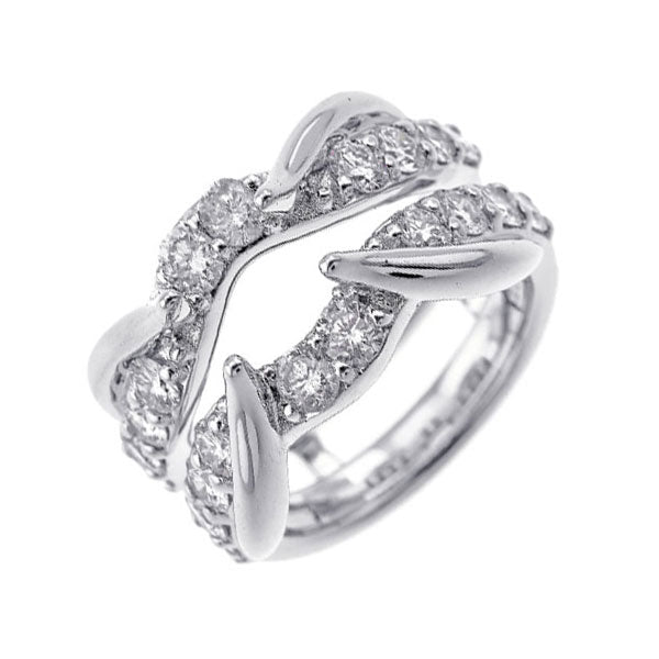 14Kt White Gold Diamond 1 1/2Ctw Ring