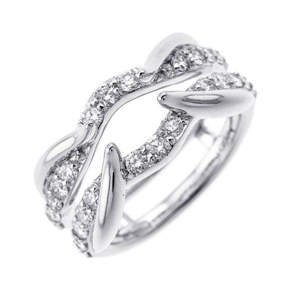 14Kt White Gold Diamond 1Ctw Ring