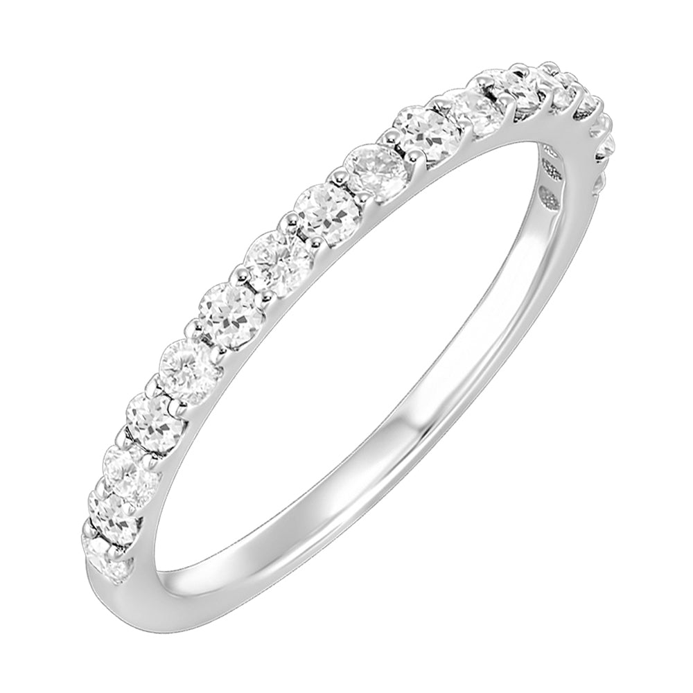 14Kt White Gold Diamond 3/8Ctw Ring