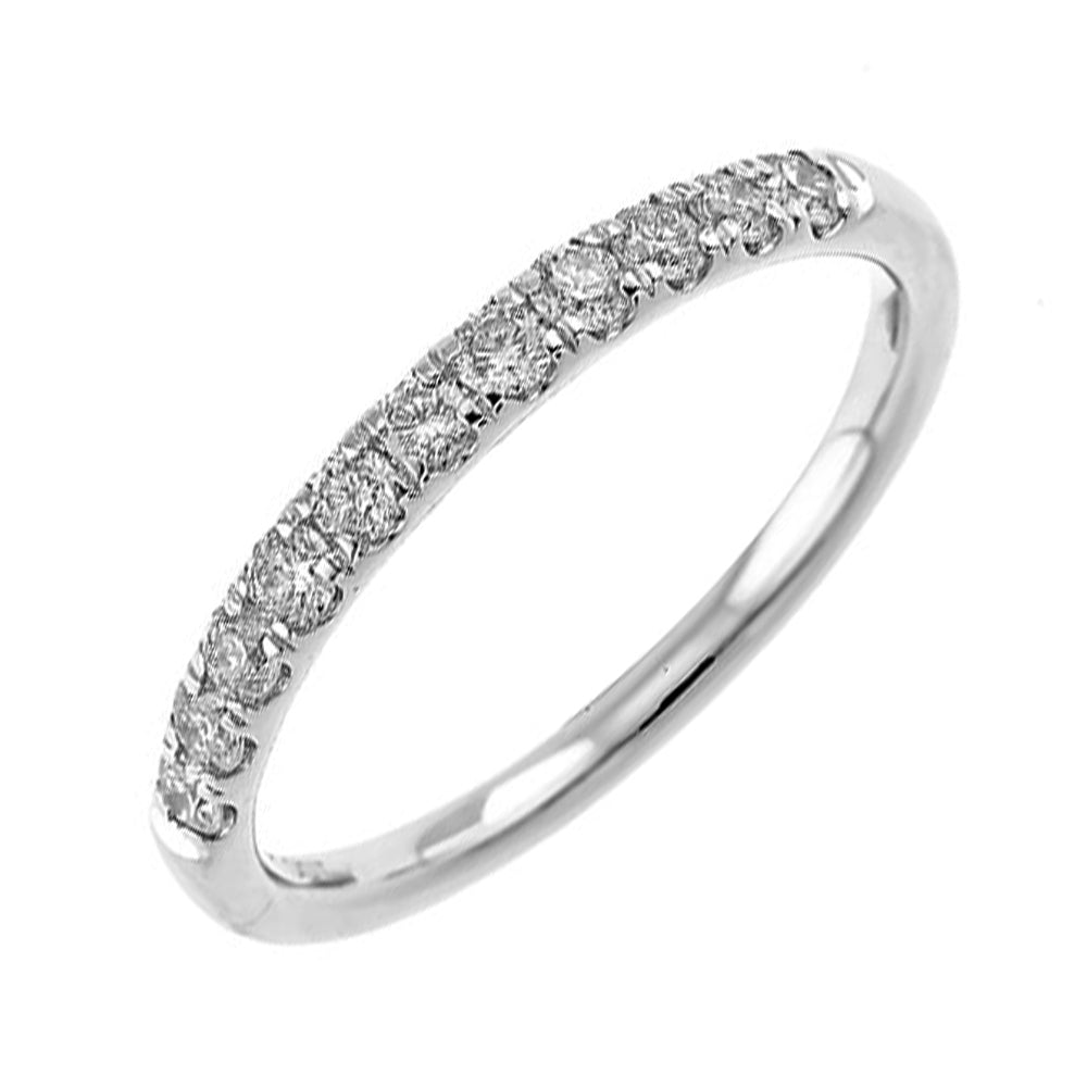 14Kt White Gold Diamond 1/3Ctw Ring