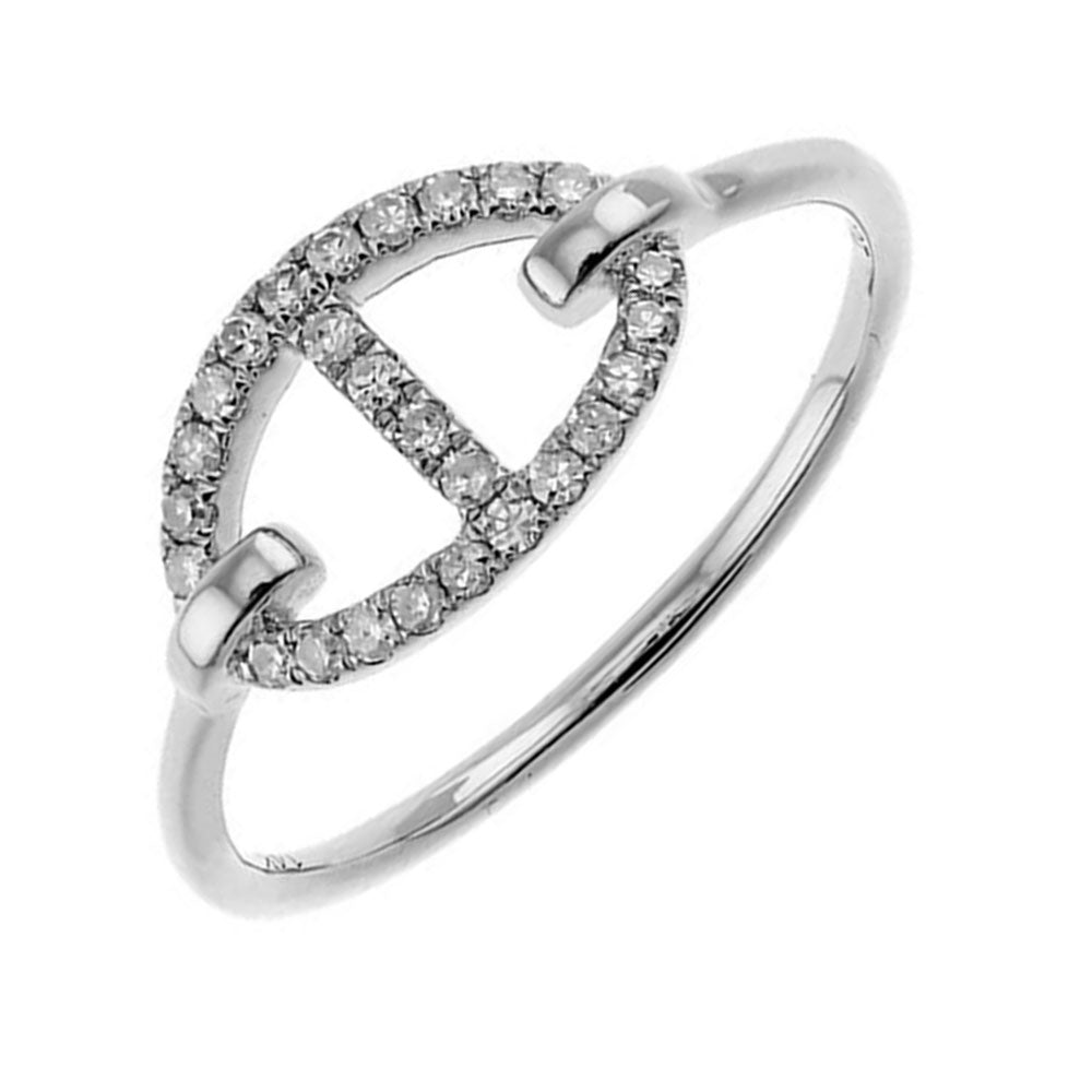 10Kt White Gold Diamond 1/6Ctw Ring