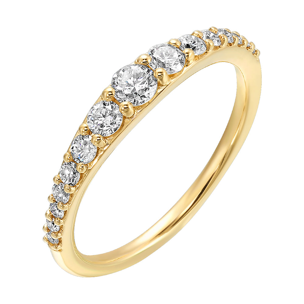 14Kt Yellow Gold Diamond 1/2Ctw Ring