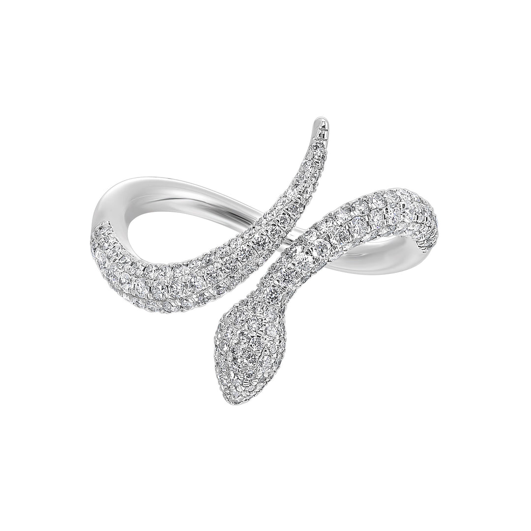 14Kt White Gold Diamond 3/4Ctw Ring