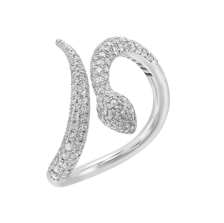 14Kt White Gold Diamond 3/4Ctw Ring