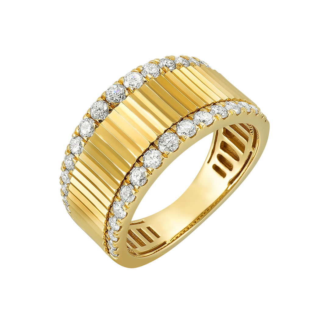 14Kt Yellow Gold Diamond 5/8Ctw Ring