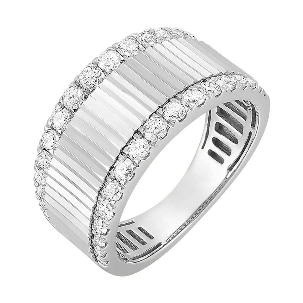 14Kt White Gold Diamond 5/8Ctw Ring