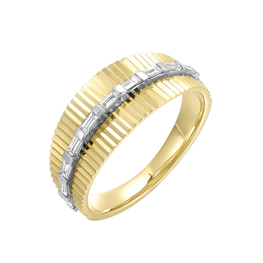 14Kt Yellow Gold Diamond 1/4Ctw Ring