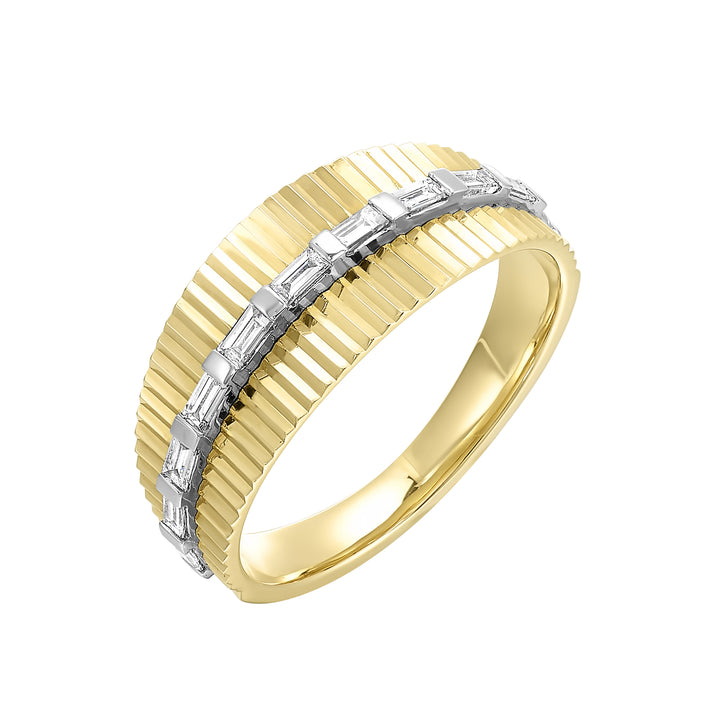 14Kt Yellow Gold Diamond 1/4Ctw Ring