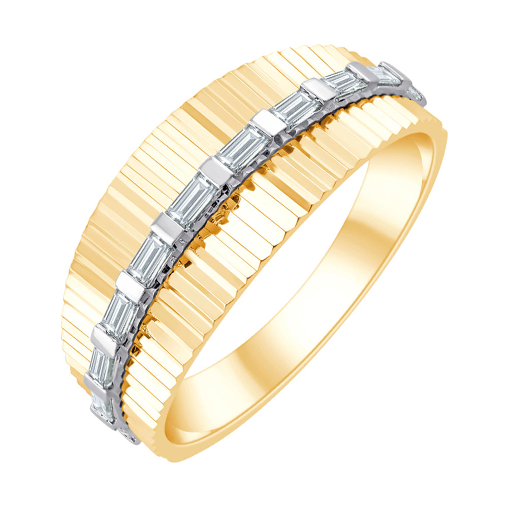 14Kt Yellow Gold Diamond 1/4Ctw Ring