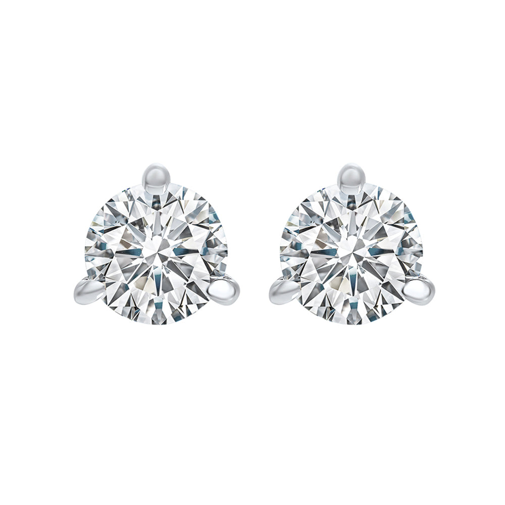14Kt White Gold Diamond 1/5Ctw Earring