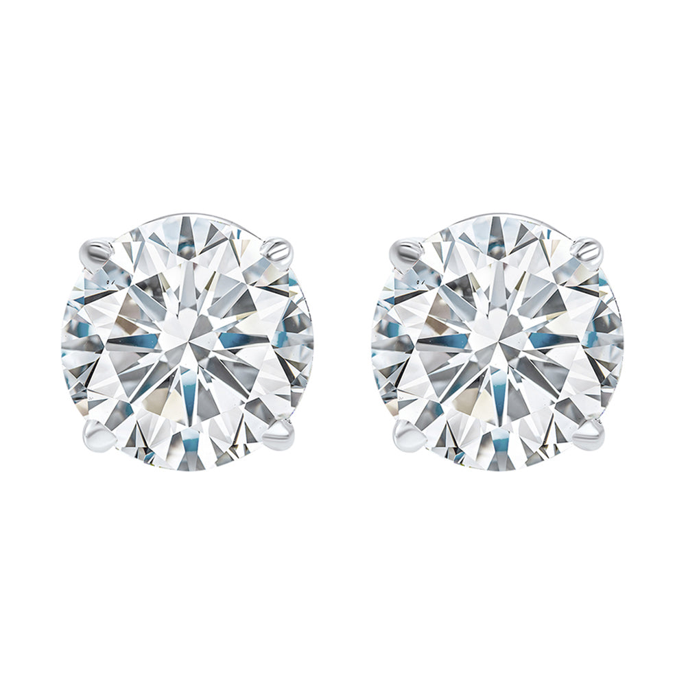 14Kt White Gold Diamond 1/4Ctw Earring