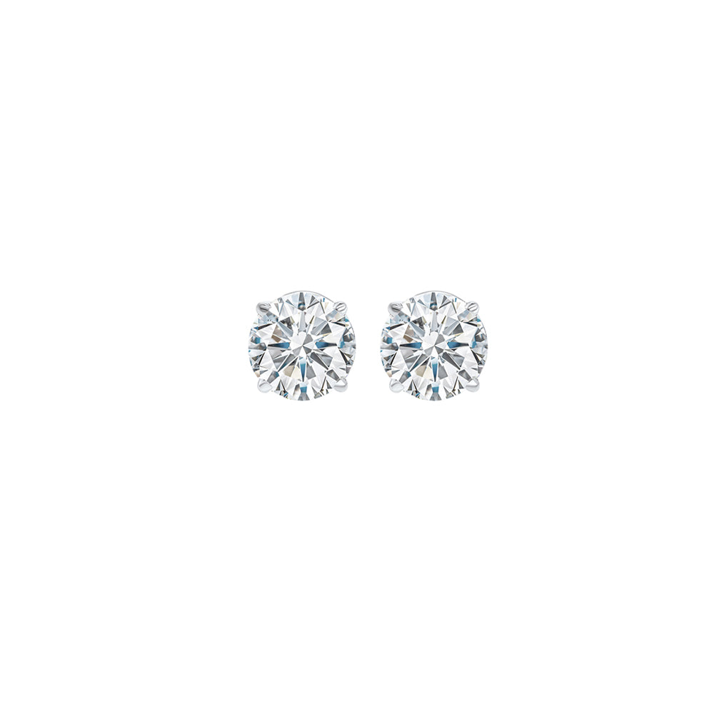 14Kt Rose Gold Diamond 1/4Ctw Earring