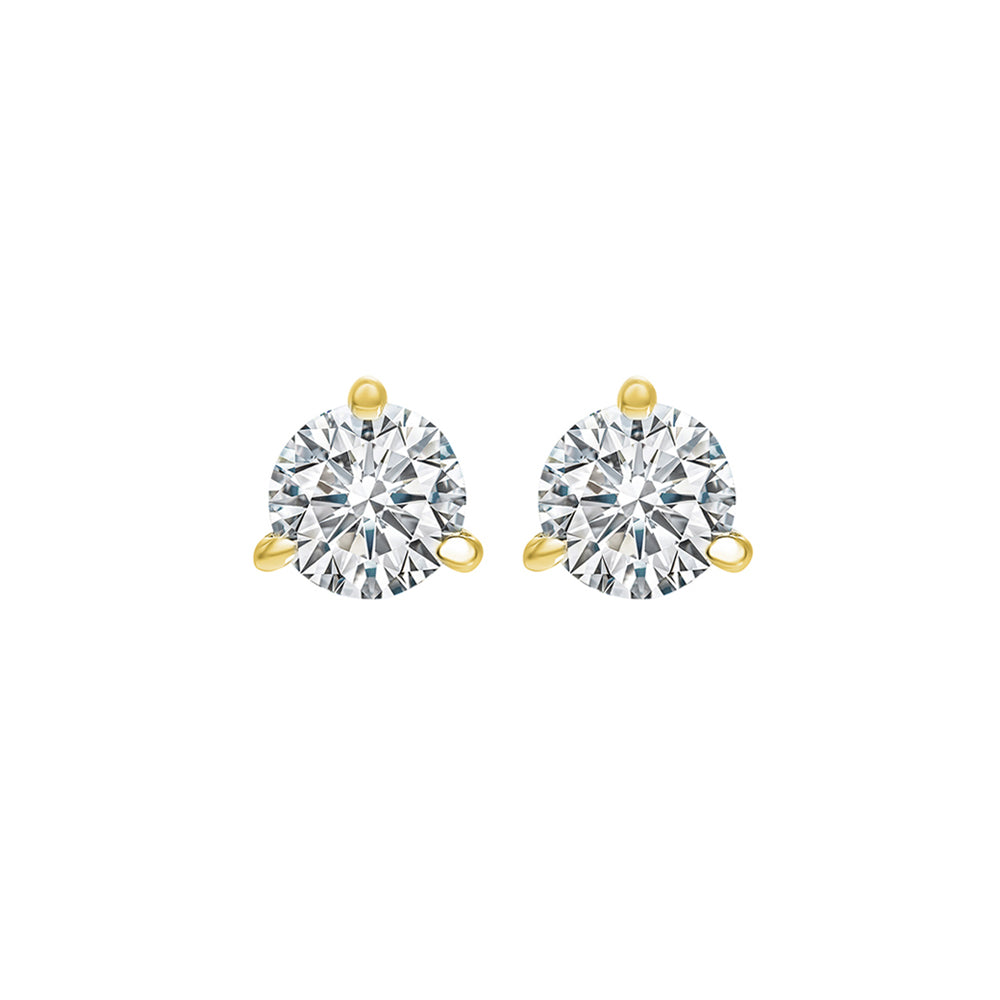 14Kt Yellow Gold Diamond 1/2Ctw Earring