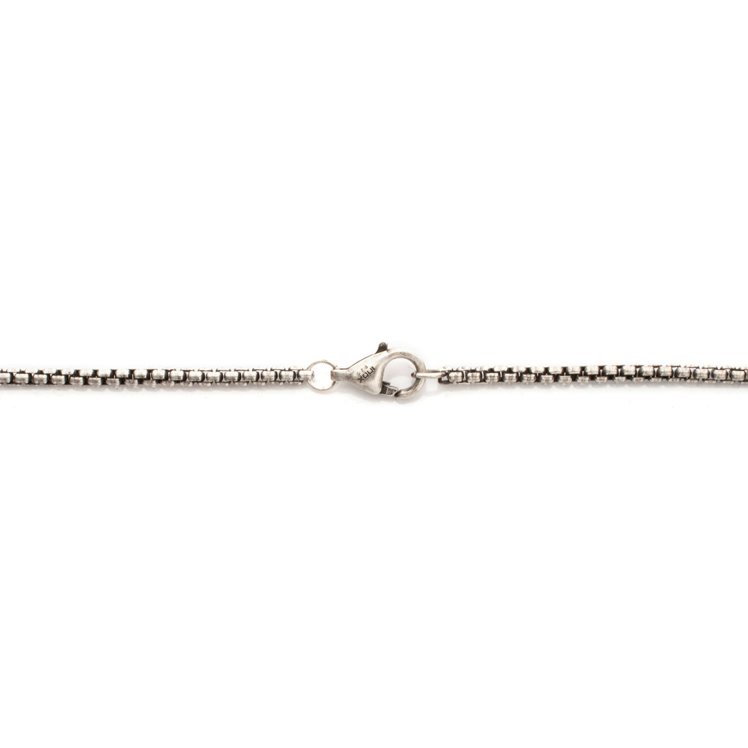 925 Sterling Silver Black Spinel Side Gem Cross Pendant with Gold IP Bail