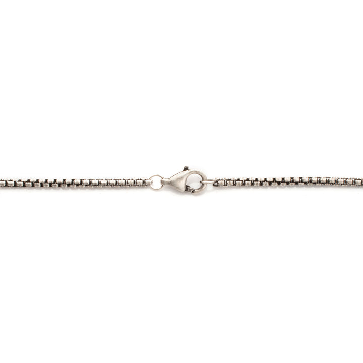 925 Sterling Silver White Sapphire Side Gem Lightning Bolt Pendant