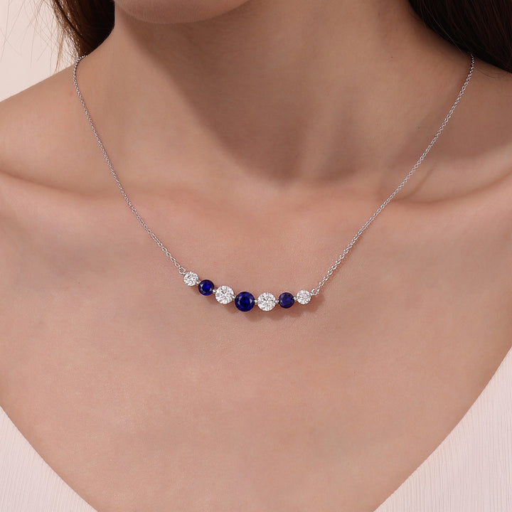 Alternating 7 Symbols Of Joy Necklace